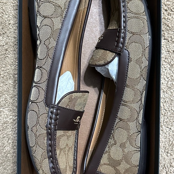 Coach Brown Loafers 10M - Picture 5 of 7